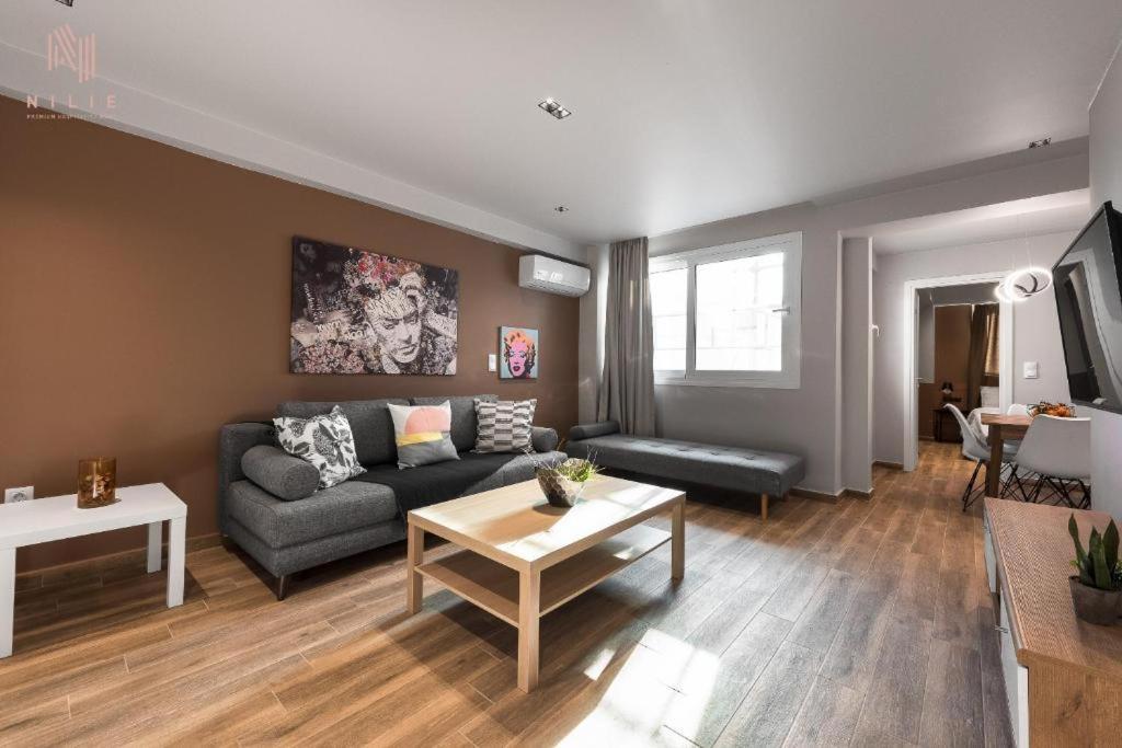 Ferienwohnung Big Apple Aprts, Nilie Hospitality Mgmt Thessaloniki Exterior foto