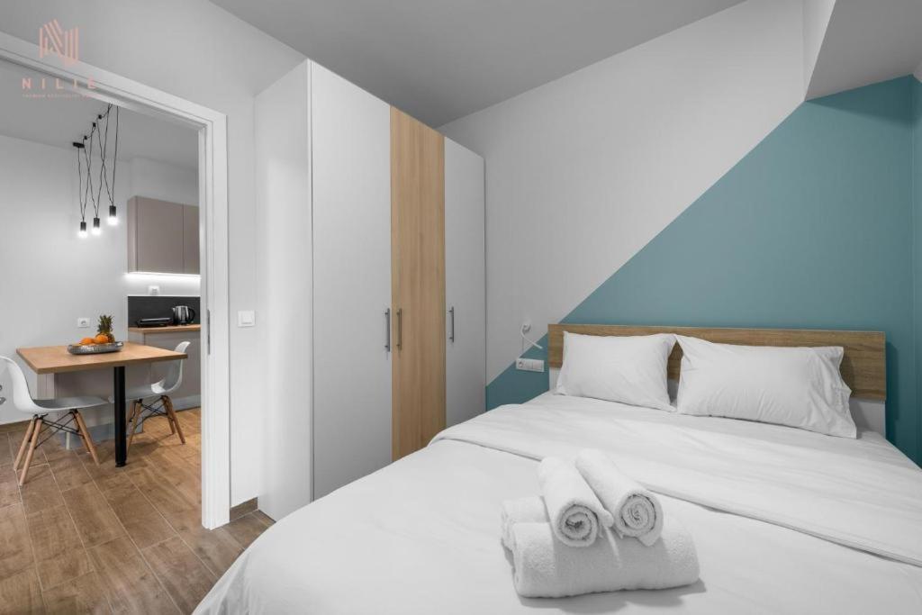 Ferienwohnung Big Apple Aprts, Nilie Hospitality Mgmt Thessaloniki Exterior foto
