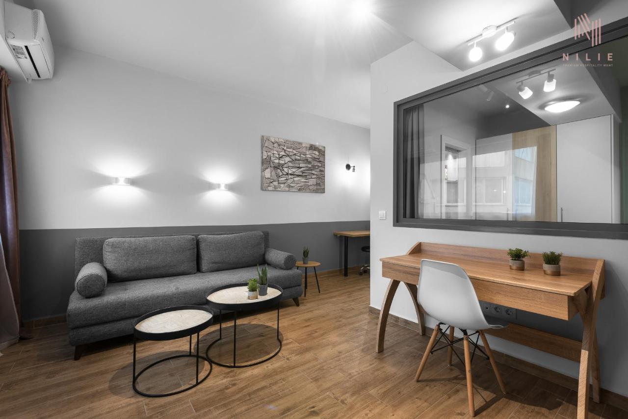 Ferienwohnung Big Apple Aprts, Nilie Hospitality Mgmt Thessaloniki Exterior foto