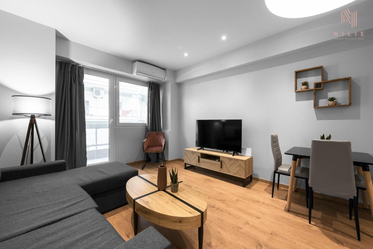 Ferienwohnung Big Apple Aprts, Nilie Hospitality Mgmt Thessaloniki Exterior foto