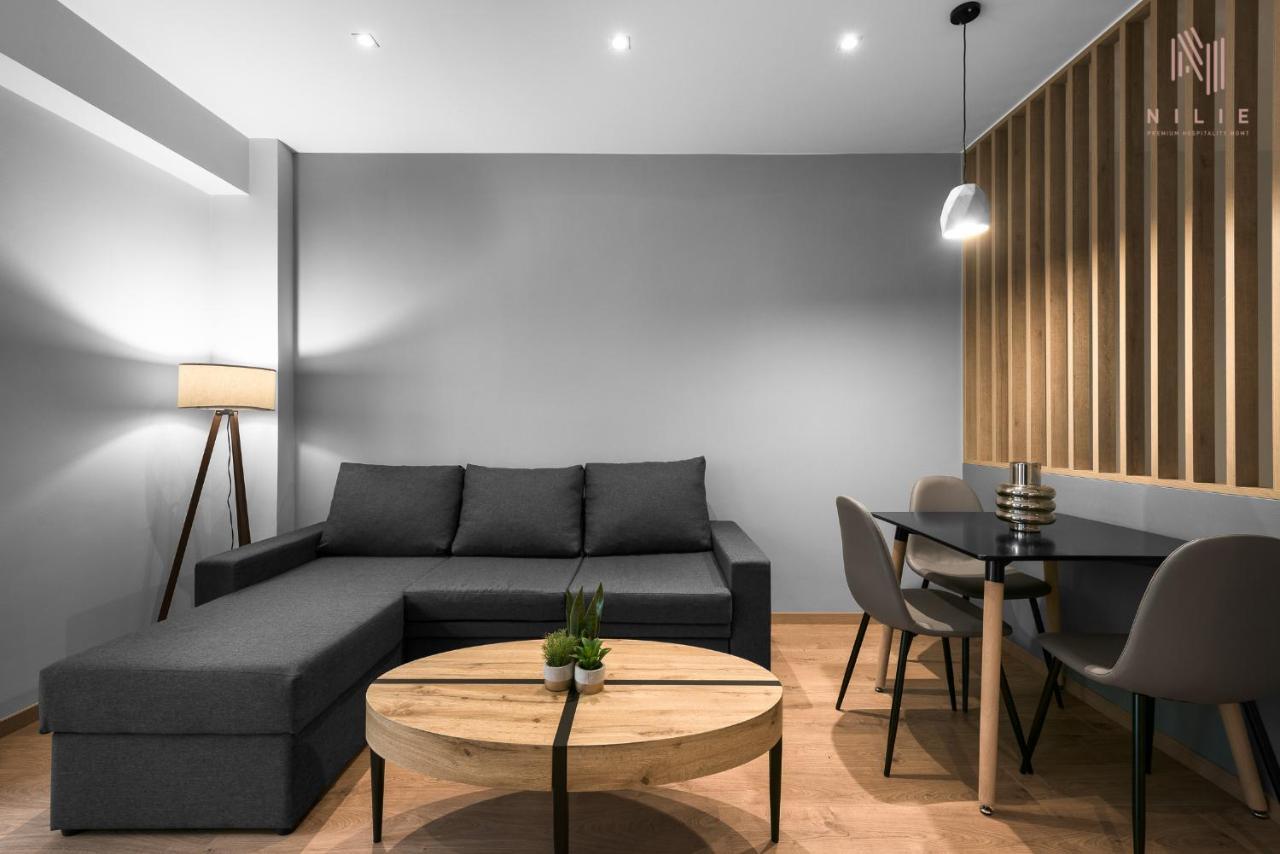 Ferienwohnung Big Apple Aprts, Nilie Hospitality Mgmt Thessaloniki Exterior foto