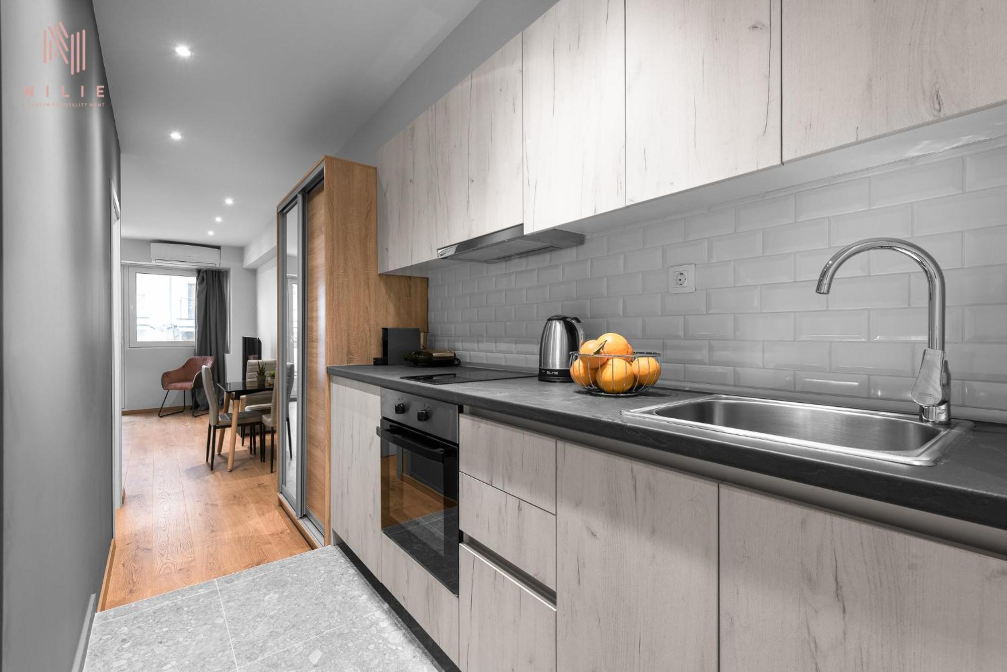 Ferienwohnung Big Apple Aprts, Nilie Hospitality Mgmt Thessaloniki Exterior foto