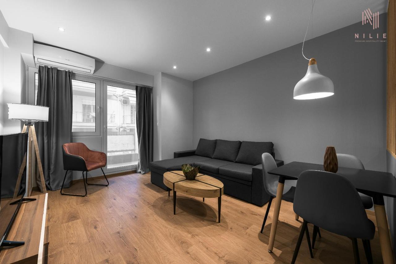 Ferienwohnung Big Apple Aprts, Nilie Hospitality Mgmt Thessaloniki Exterior foto