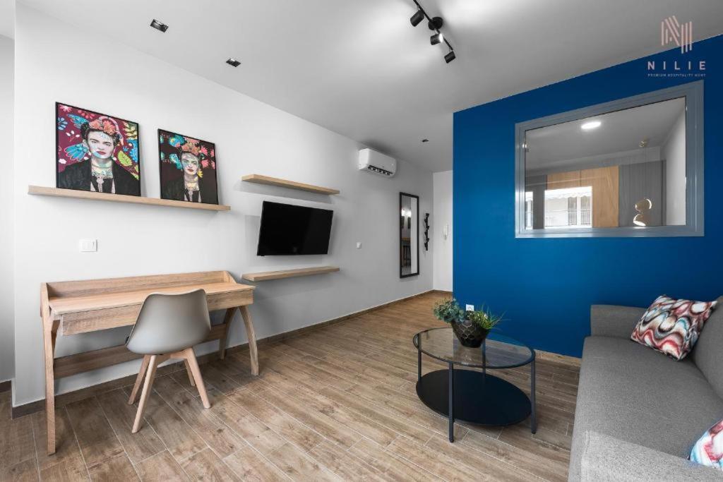 Ferienwohnung Big Apple Aprts, Nilie Hospitality Mgmt Thessaloniki Exterior foto