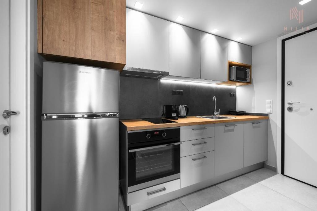 Ferienwohnung Big Apple Aprts, Nilie Hospitality Mgmt Thessaloniki Exterior foto