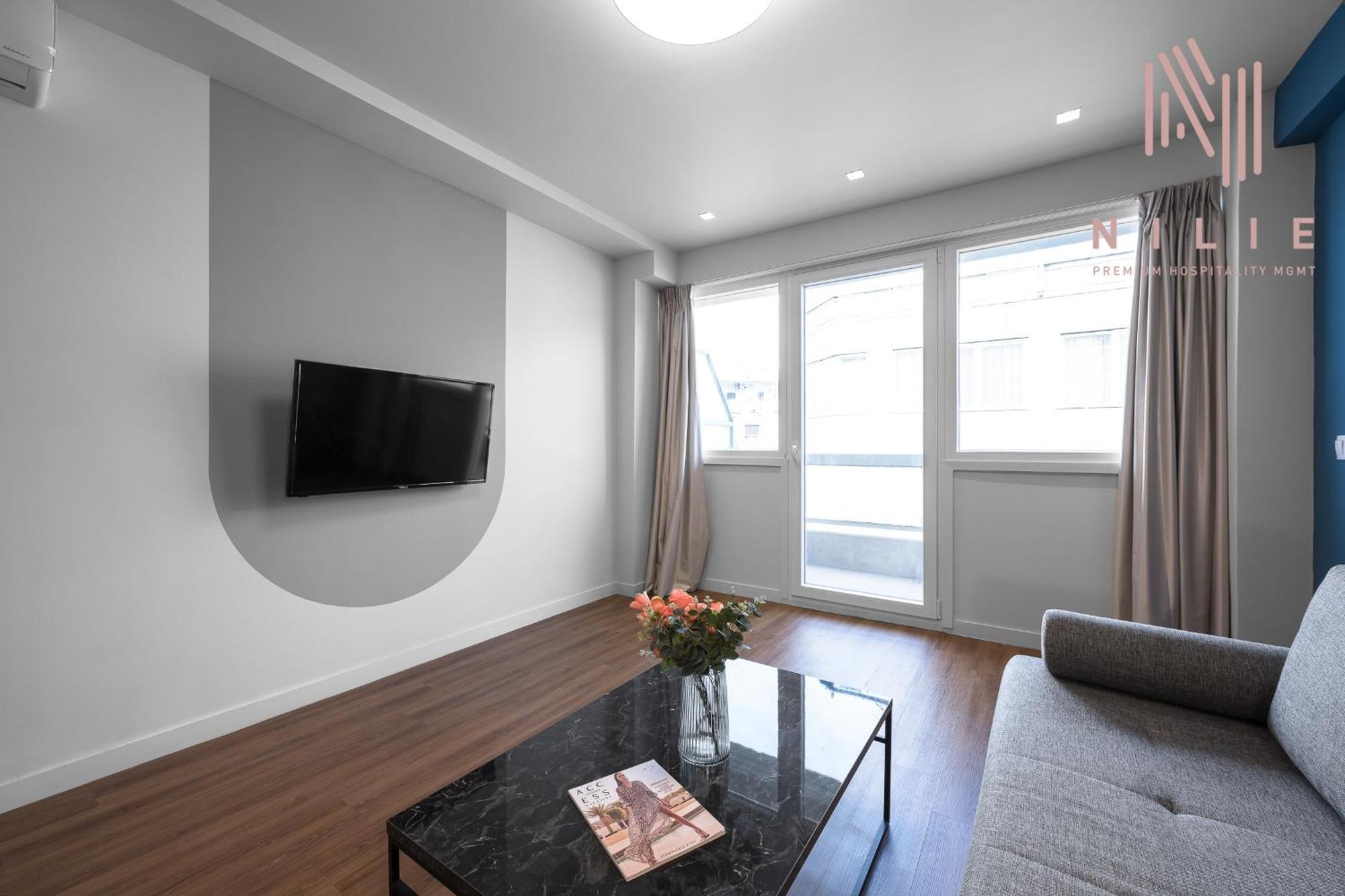 Ferienwohnung Big Apple Aprts, Nilie Hospitality Mgmt Thessaloniki Exterior foto
