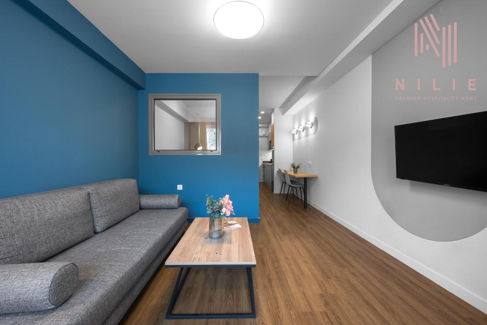 Ferienwohnung Big Apple Aprts, Nilie Hospitality Mgmt Thessaloniki Exterior foto